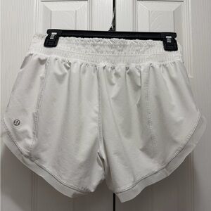 lululemon athletica Women's Athletic‎ White Shorts